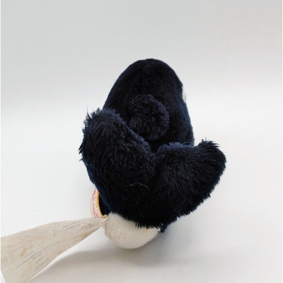 Dakin Orca Killer Whale Plush Black & White 10" Stuffed Animal 1974 Vintage - Picture 3 of 6